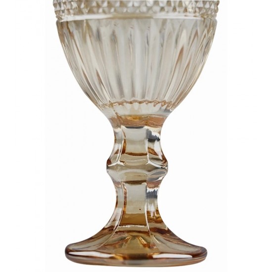 Jogo 6 Taças 60ml 11cm Para Licor Palace Cor Ambar Luster